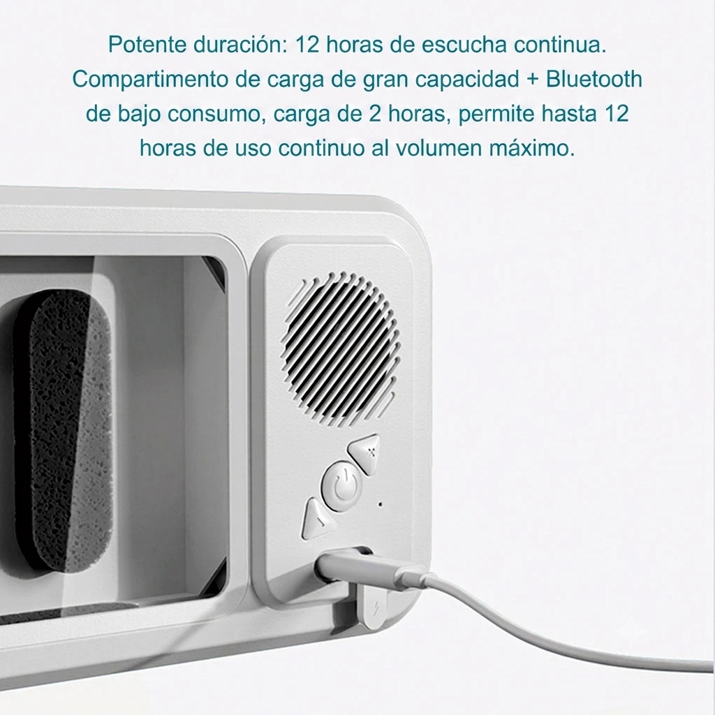 Soporte para teléfono celular de ducha con Altavoz Bluetooth