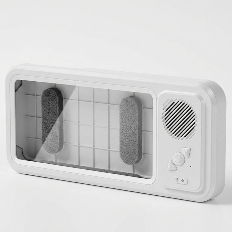 Soporte para teléfono celular de ducha con Altavoz Bluetooth