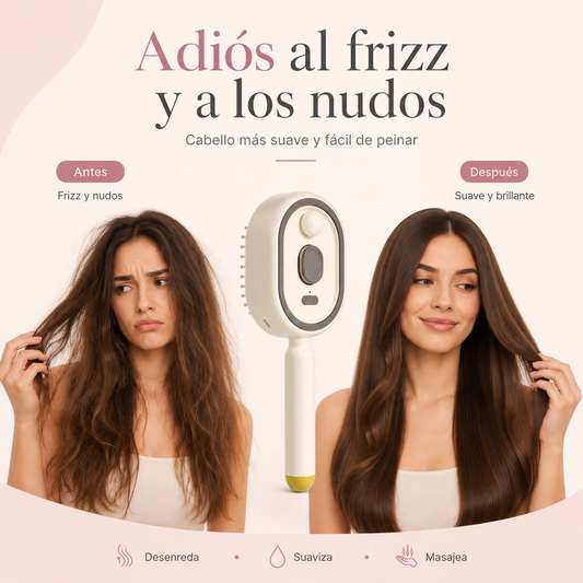 Cepillo Spray Capilar 3 en 1