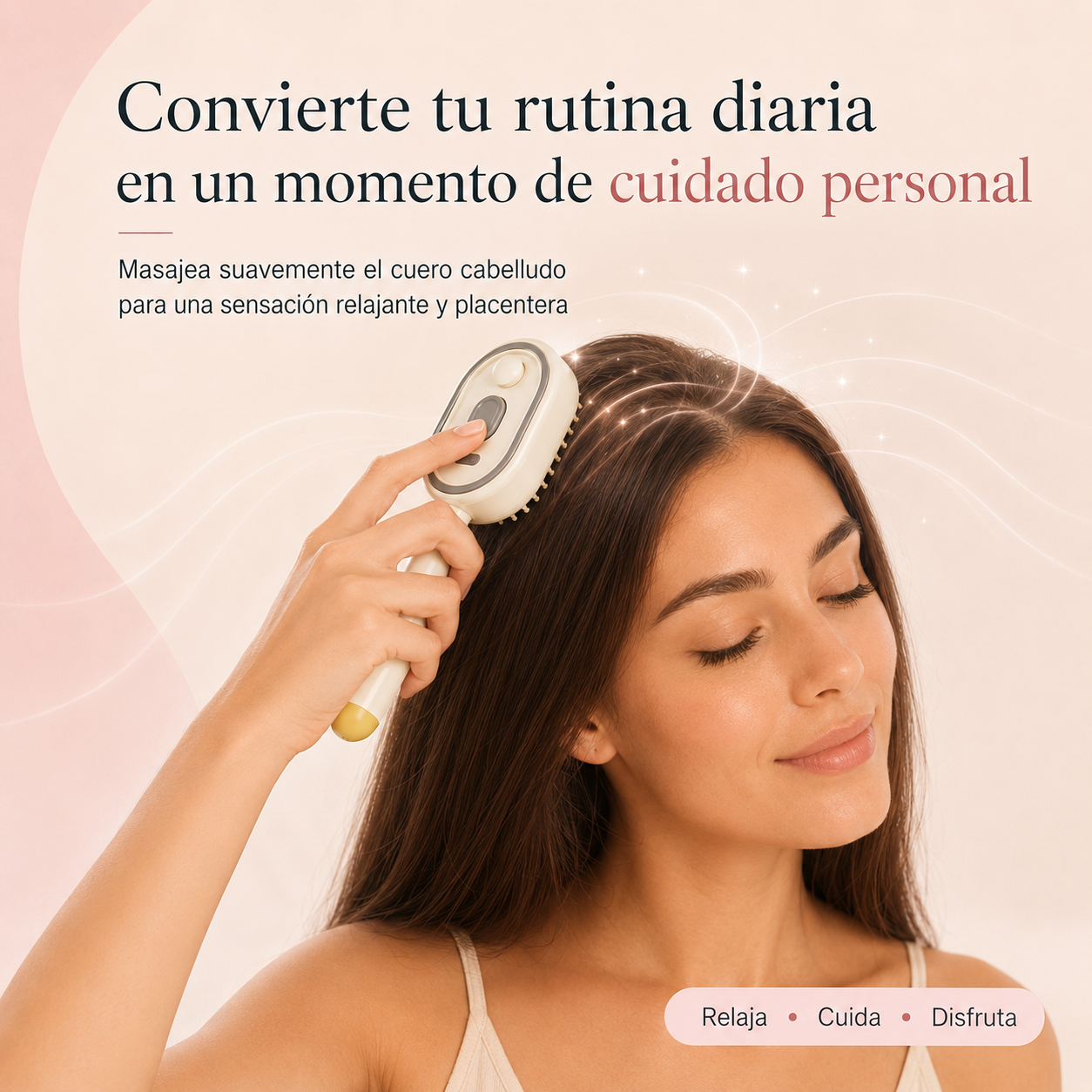 Cepillo Spray Capilar 3 en 1